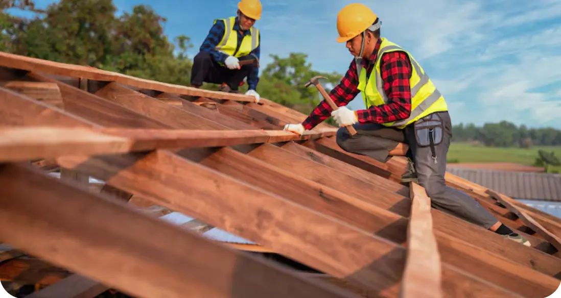 Residential roof repair services in Wellington
